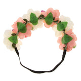 Maxbell Wedding Headband Flower Hair Wreaths Flower Floral Crown Headpiece Elegant