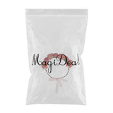 Maxbell Bridal Silk Camellia Flower Wreath Wedding Hair Accessories Watermelon Red