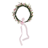 Maxbell Bridal Silk Flower Wreath Headband Hairband Wedding Hair Accessories