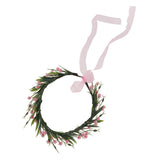 Maxbell Bridal Silk Flower Wreath Headband Hairband Wedding Hair Accessories