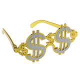 Glitter US Dollar Costume Glasses Eyewear Funny Money Party Supplier Favors Photobooth Prop