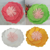 Maxbell DIY Foam Flowers Wall Art Backdrop Decor Wedding Background Decor  Red