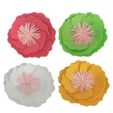 Maxbell DIY Foam Flowers Wall Art Backdrop Decor Wedding Background Decor  Red