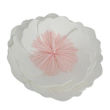Maxbell DIY Foam Flowers Wall Art Backdrop Decor Wedding Background Decor  White
