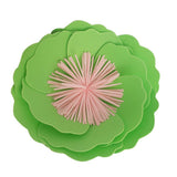 Maxbell DIY Foam Flowers Wall Art Backdrop Decor Wedding Background Decor  Green