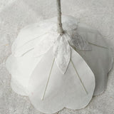 Maxbell Artificial Fabric Rose Flower Bouquet Wedding Bouquet DIY Decor White