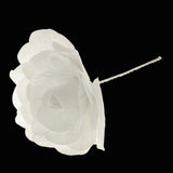 Maxbell Artificial Fabric Rose Flower Bouquet Wedding Bouquet DIY Decor White