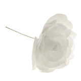 Maxbell Artificial Fabric Rose Flower Bouquet Wedding Bouquet DIY Decor White