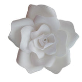 Maxbell DIY Foam Flowers Wall Art Backdrop Decor Wedding Photo Prop Decor White