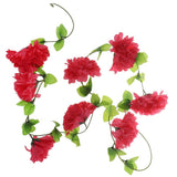 Max Artificial Silk Chrysanthemum Flower Funeral Memorial Mourning Garland 4