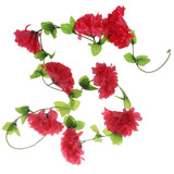 Max Artificial Silk Chrysanthemum Flower Funeral Memorial Mourning Garland 4