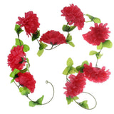 Max Artificial Silk Chrysanthemum Flower Funeral Memorial Mourning Garland 4