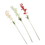 Maxbell Silk Orchid Flower Wedding Party Bouquet DIY Crafts Home Decor Champagne