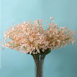 Maxbell Silk Orchid Flower Wedding Party Bouquet DIY Crafts Home Decor Champagne