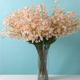 Maxbell Silk Orchid Flower Wedding Party Bouquet DIY Crafts Home Decor Champagne