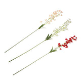Maxbell Silk Orchid Flower Wedding Party Bouquet DIY Crafts Home Decor Champagne