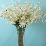 Maxbell Silk Orchid Flower Wedding Party Bouquet DIY Crafts Home Decor White