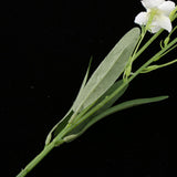 Maxbell Silk Orchid Flower Wedding Party Bouquet DIY Crafts Home Decor White