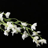 Maxbell Silk Orchid Flower Wedding Party Bouquet DIY Crafts Home Decor White
