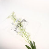 Maxbell Silk Orchid Flower Wedding Party Bouquet DIY Crafts Home Decor White