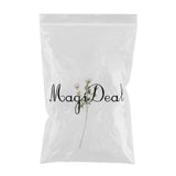 Maxbell Artificial Rose Silk Flower Bridal Bouquet for Home Wedding Decor Champagne