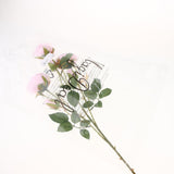 Maxbell Artificial Rose Silk Flower Bridal Bouquet for Home Wedding Decor Pink