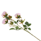 Maxbell Artificial Rose Silk Flower Bridal Bouquet for Home Wedding Decor Pink