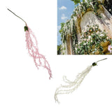 Maxbell Artificial Flowers Hanging Garland Vine Wedding Party Home Decoration White