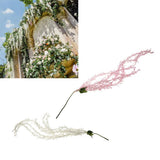 Maxbell Artificial Flowers Hanging Garland Vine Wedding Party Home Decoration White