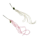 Maxbell Artificial Flowers Hanging Garland Vine Wedding Party Home Decoration White