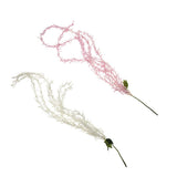 Maxbell Artificial Flowers Hanging Garland Vine Wedding Party Home Decoration White