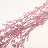 Maxbell Artificial Flowers Hanging Garland Vine Wedding Party Home Decoration Pink