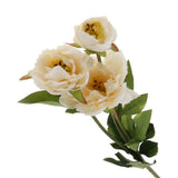 Maxbell Artificial Silk Peony Flower DIY Bouquet Wedding Home Decoration Champagne