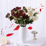 Maxbell Artificial Silk Peony Flower DIY Bouquet Wedding Home Decoration Champagne
