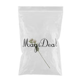 Maxbell Artificial Silk Peony Flower DIY Bouquet Wedding Home Decoration Champagne