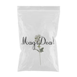 Maxbell Artificial Silk Peony Flower DIY Bouquet Wedding Home Decoration White