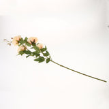 Maxbell Simulation Silk Rose Flower DIY Bouquet Wedding Home Decoration Champagne