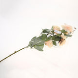 Maxbell Simulation Silk Rose Flower DIY Bouquet Wedding Home Decoration Champagne