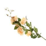 Maxbell Simulation Silk Rose Flower DIY Bouquet Wedding Home Decoration Champagne