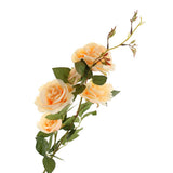 Maxbell Simulation Silk Rose Flower DIY Bouquet Wedding Home Decoration Champagne