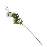 Maxbell Simulation Silk Rose Flower DIY Bouquet Wedding Home Decoration White
