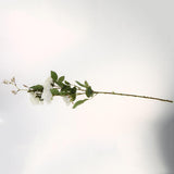 Maxbell Simulation Silk Rose Flower DIY Bouquet Wedding Home Decoration White