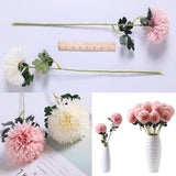 Maxbell Artificial Flower Foliage Home Wedding Garden Decor Bridal Bouquet Cream