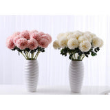 Maxbell Artificial Flower Foliage Home Wedding Garden Decor Bridal Bouquet Cream
