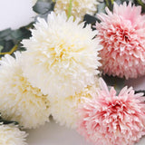 Maxbell Artificial Flower Foliage Home Wedding Garden Decor Bridal Bouquet Cream