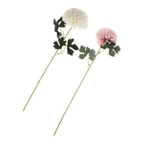 Maxbell Artificial Flower Foliage Home Wedding Garden Decor Bridal Bouquet Cream