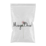 Maxbell Artificial Flower Foliage Home Wedding Garden Decor Bridal Bouquet Pink