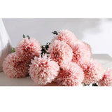 Maxbell Artificial Flower Foliage Home Wedding Garden Decor Bridal Bouquet Pink