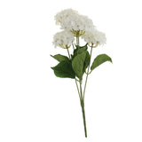 Maxbell 5 Heads Artificial Silk Fake Flower Home Bridal Wedding Decoration DIY  White