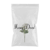 Maxbell 5 Heads Artificial Silk Fake Flower Home Bridal Wedding Decoration DIY  White